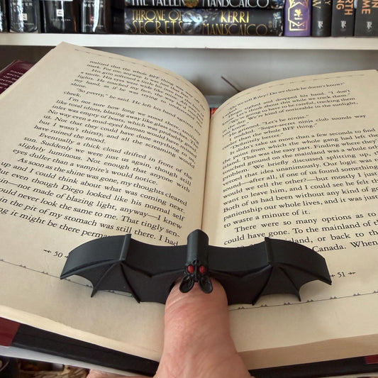 Bat Book Page Holder
