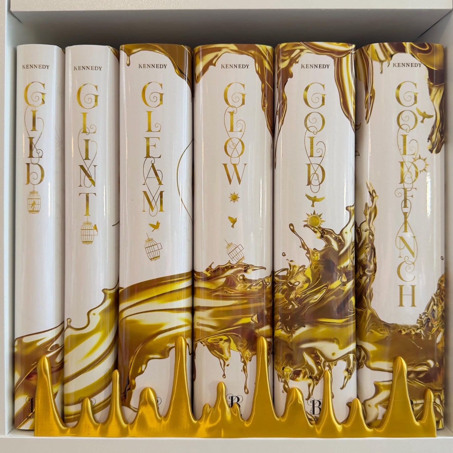 Book Dripping Overhang and Bottom Drip | Fantasy Bookshelf Decor